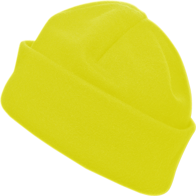 Picture of FLEECE BEANIE in Yellow