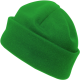 FLEECE BEANIE (EMBROIDERED) in Green image 2