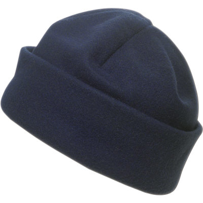 Picture of FLEECE BEANIE (EMBROIDERED) in Blue