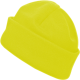 FLEECE BEANIE (EMBROIDERED) in Yellow image 2