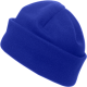 FLEECE BEANIE (EMBROIDERED) in Cobalt Blue image 2