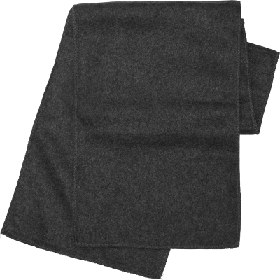 Picture of FLEECE SCARF in Black.