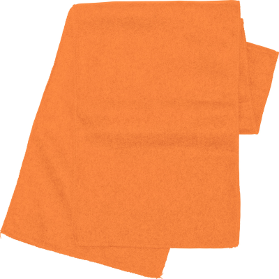 Picture of FLEECE SCARF in Orange.