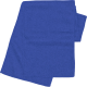 FLEECE SCARF (EMBROIDERED) in Cobalt Blue image 2