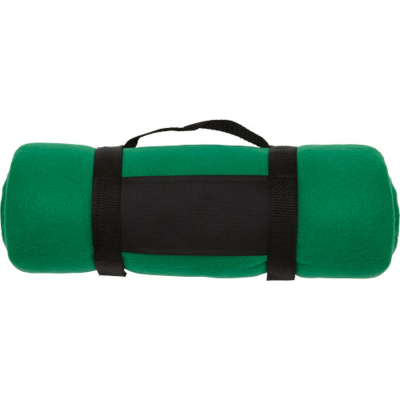 Picture of FLEECE BLANKET in Green.