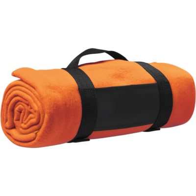 Picture of FLEECE BLANKET (EMBROIDERED) in Orange