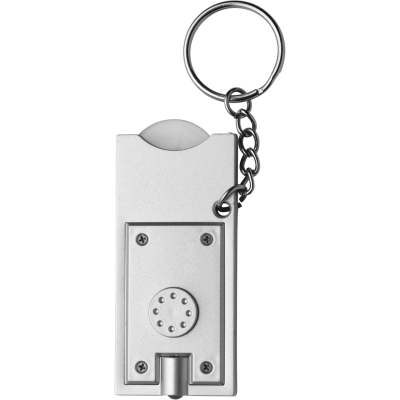 Picture of KEY HOLDER KEYRING with Coin in Silver