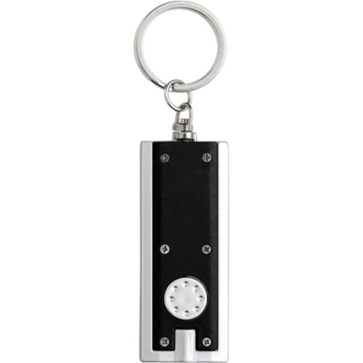 Picture of KEY HOLDER KEYRING with a Light in Black