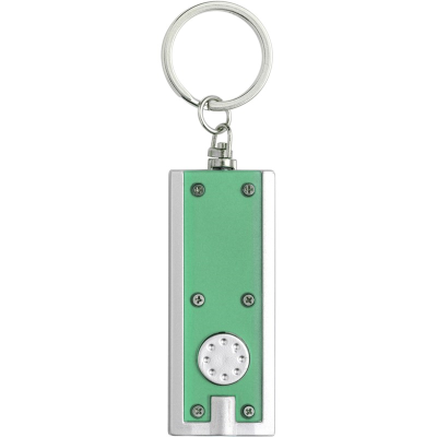 Picture of KEY HOLDER KEYRING with a Light in Green