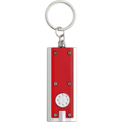 Picture of KEY HOLDER KEYRING with a Light in Red
