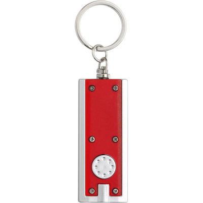 Picture of KEY HOLDER KEYRING with a Light in Red.