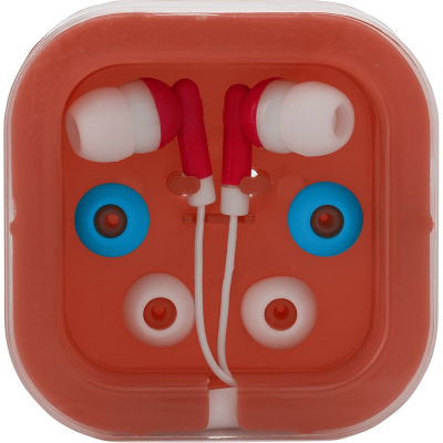 Picture of EARPHONES in Red