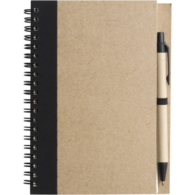 Picture of NOTE BOOK with Ball Pen in Black