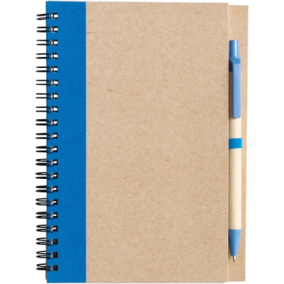 Picture of NOTE BOOK with Ball Pen in Light Blue