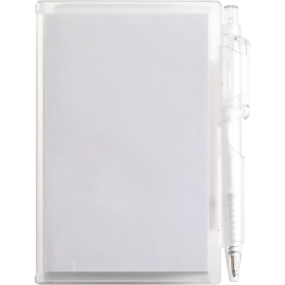 Picture of NOTE BOOK with Pen in White