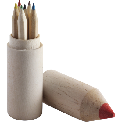 Picture of PENCIL HOLDER, 6PC in Brown.