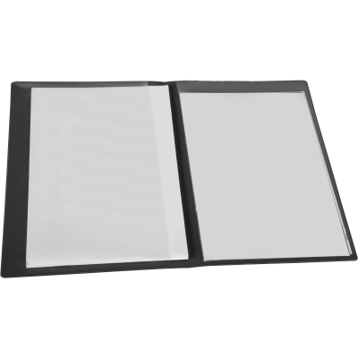 Picture of PLASTIC FOLDER in Black.