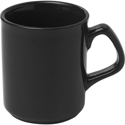 Picture of PORCELAIN MUG in Black