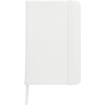 Picture of THE STANWAY - NOTE BOOK SOFT FEEL in White.