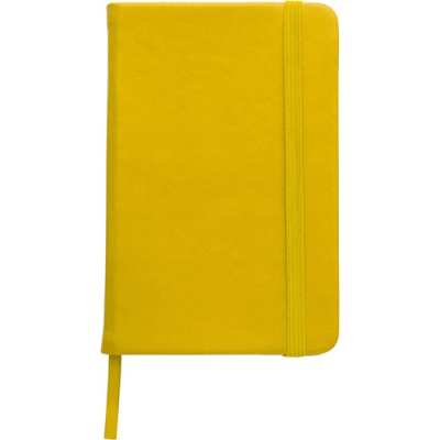Picture of NOTE BOOK SOFT FEEL (APPROX A6) in Yellow