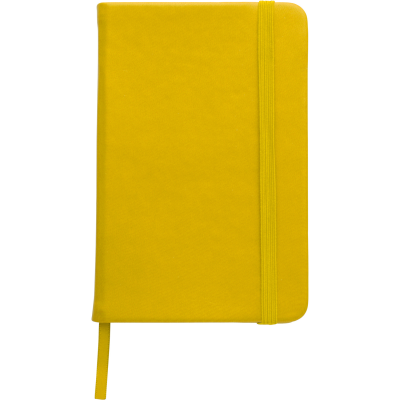 Picture of THE STANWAY - NOTE BOOK SOFT FEEL in Yellow.