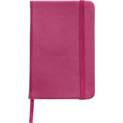 Picture of THE STANWAY - NOTE BOOK SOFT FEEL in Pink.