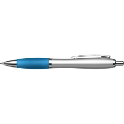 Picture of PLASTIC BALL PEN in Light Blue.