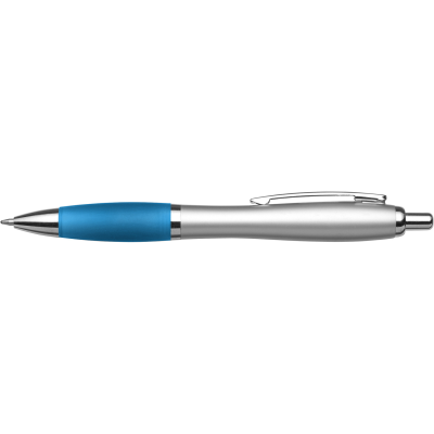 Picture of PLASTIC BALL PEN in Light Blue.