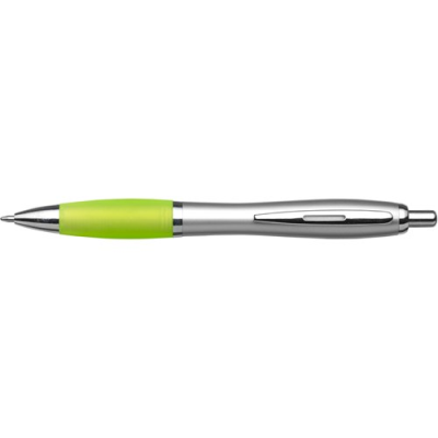 Picture of PLASTIC BALL PEN in Lime.