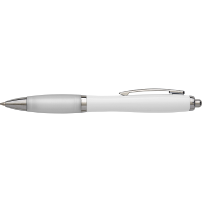 Picture of NEWPORT BALL PEN in White.