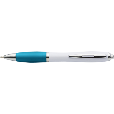 Picture of PLASTIC BALL PEN in Light Blue.