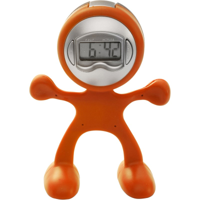Picture of SPORT-MAN CLOCK with Alarm in Orange