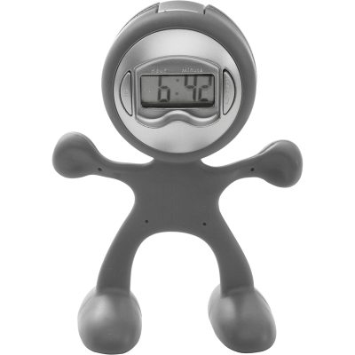 Picture of SPORT-MAN CLOCK with Alarm in Light Grey