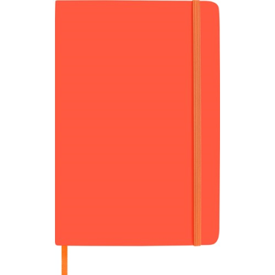 Picture of NOTE BOOK SOFT FEEL (APPROX A5) in Orange