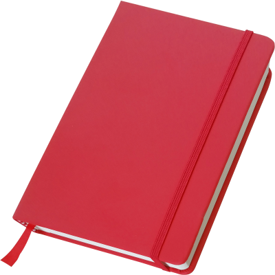 Picture of THE BRAISWICK - NOTE BOOK SOFT FEEL in Red