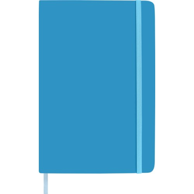 Picture of NOTE BOOK SOFT FEEL (APPROX A5) in Light Blue