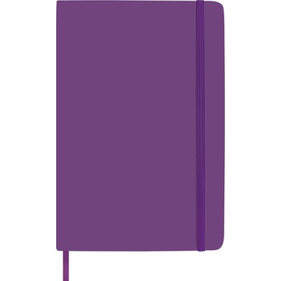 Picture of NOTE BOOK SOFT FEEL (APPROX A5) in Purple