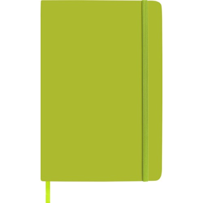 Picture of NOTE BOOK SOFT FEEL (APPROX A5) in Light Green