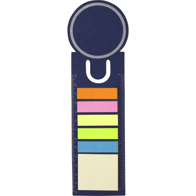 Picture of THE REGATTA - BOOKMARK AND STICKY NOTES in Blue