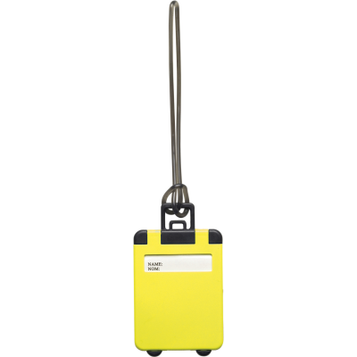 Picture of LUGGAGE TAG in Yellow.