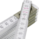 Picture of STABILA WOOD FOLDING RULER (2M) in White