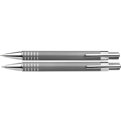 Picture of BALL PEN AND PENCIL in Silver