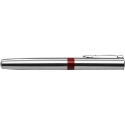 Picture of SALZBURG STEEL BALL PEN in Red