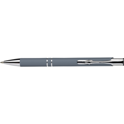 Picture of PUSH BUTTON BALL PEN in Grey.