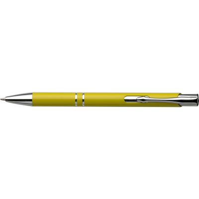 Picture of PUSH BUTTON BALL PEN in Yellow