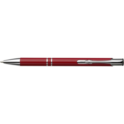 Picture of PUSH BUTTON BALL PEN in Red
