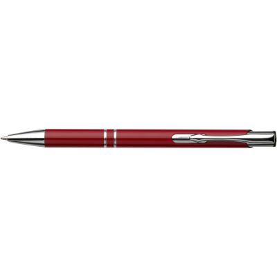 Picture of PUSH BUTTON BALL PEN in Red