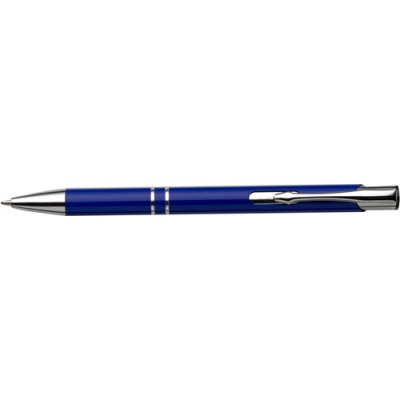 Picture of PUSH BUTTON BALL PEN in Cobalt Blue
