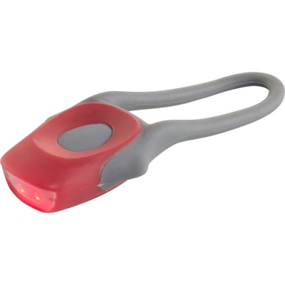 Picture of PLASTIC BICYCLE LIGHT in Red