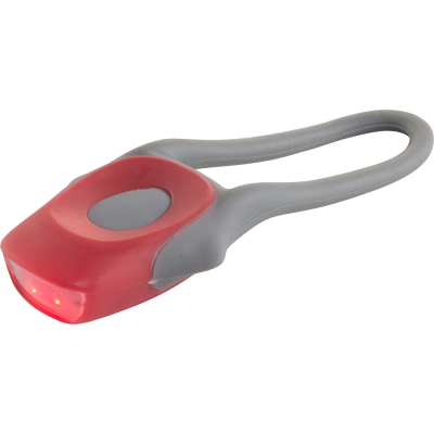 Picture of PLASTIC BICYCLE LIGHT in Red.